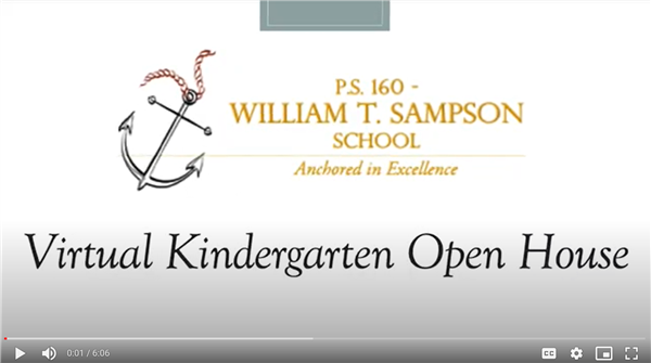 Kindergarten Open House Video for 2022
